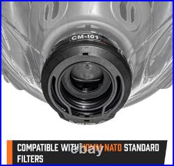 CM-I01 Full-Face Industrial Gas Mask with NATO Filter & Advanced Valve System