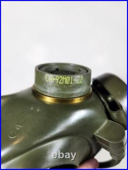 Canadian C4 Gas Mask Rare Military With Bag And Rare Filter