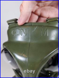 Canadian C4 Gas Mask Rare Military With Bag And Rare Filter