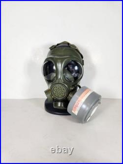 Canadian C4 Gas Mask Rare Military With Bag And Rare Filter