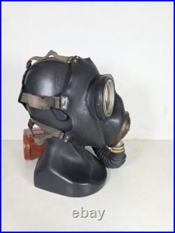 Canadian Ww2 General Service Respirator Rare Gas Mask Defects