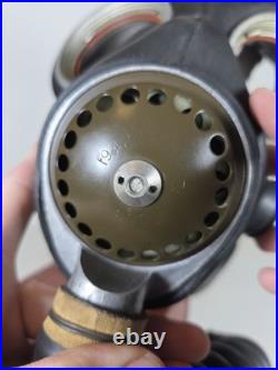 Canadian Ww2 General Service Respirator Rare Gas Mask Defects