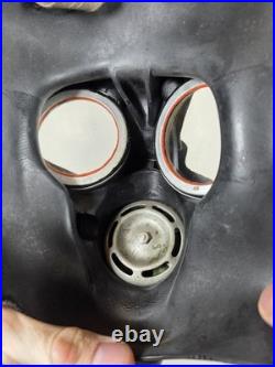 Canadian Ww2 General Service Respirator Rare Gas Mask Defects