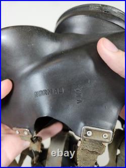 Canadian Ww2 Mk. 1 Light Anti Gas Respirator Rare 1945 Gas Mask