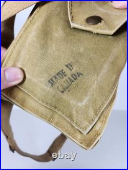 Canadian Ww2 Mk. 1 Light Anti Gas Respirator Rare 1945 Gas Mask Canadian Ww2 Mk. 1 Light Anti Gas Respirator Rare 1945 Gas Mask