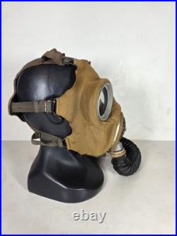 Canadian Ww2 Rare Mk. IV General Service Respirator Gas Mask Small Special Mic