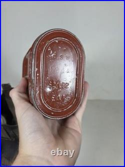 Canadian Ww2 Rare Mk. IV General Service Respirator Gas Mask Small Special Mic