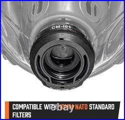Certified Full Face Gas Mask Respirator 1 Year Full Manufacturer Warranty M Certified Full Face Gas Mask Respirator 1 Year Full Manufacturer Warranty M