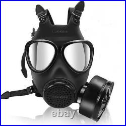 Chemical Anti Pollution Radiation Head Mounted Respirator, Full Face Gas Mask