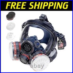 Chemical & Particulate Respirator with 2 Filter Cartridges