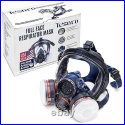Chemical & Particulate Respirator with Filter Cartridges