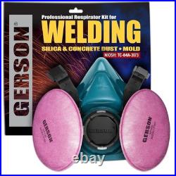 Comfort-Fit P100 Respirator with Exhalation Valve Safety for Welders