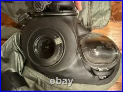 Complete Avon FM53 M53 Gas Mask Air Purifying Respirator SEAL DEVGRU CAG Medium