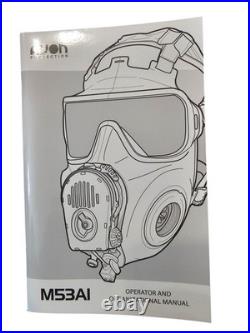 Complete Avon FM53 M53 Gas Mask Air Purifying Respirator SEAL DEVGRU CAG Small