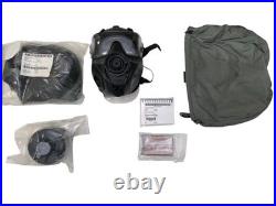 Complete Full Kit + Hood Avon FM53 M53 Gas Mask Purifying Respirator LARGE