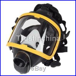 Constant Flow Airline Supplied Fresh Air Respirator System Full Face Gas Mask US