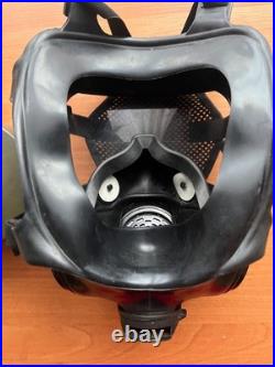 Czech Full Face Gas Mask Respirator with AVEC NBC-3/SL 40mm NATO Filter Size 3