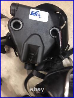 DRAGER C420 PANORAMA NOVA SCBA Gas Mask with Breathing Tube PAPR System W CASE