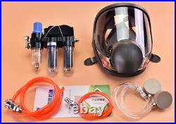 Double Painting Safety Supplied Air Fed Respirator System For 6800 Face Gas Mask