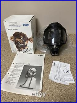 Draeger Drager Panorama Nova Scba Gas Air Full Face Mask Respirator