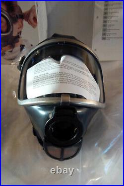 Draeger Drager Panorama Nova Scba Gas Air Full Face Mask Respirator 55702 Small