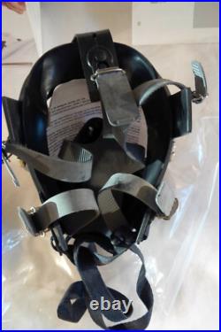 Draeger Drager Panorama Nova Scba Gas Air Full Face Mask Respirator 55702 Small