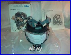Drager Draeger Panorama Nova Scba Gas Air Full Face Mask Respirator 4052955 Med