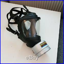 Dräger FPS 7000 Atemschutzmaske mit Filter Gasmaske ABC Maske ESA Gas Mask