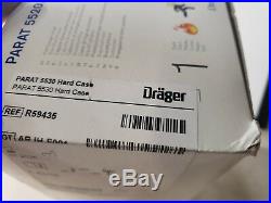 Drager PARAT Emergency Escape Hood-Oxygen-Mask-Respirator-toxic-fire-gas-s 5530