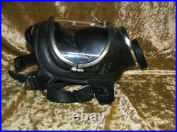 Drager Panorama Nova Respirator SCBA Gas Mask with WINDSHIELD WIPER