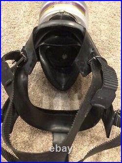 Drager Protective Mask Panorama Nova Gas Mask Rubber Mask Respiratory With Case