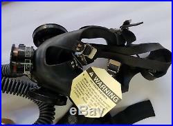 Duo Twin Respirator Black Emergency Survival Safety Respiratory Gas Mask