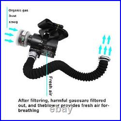 Electric 6800Gas Mask Full Face Respirator Paint Spray Chemical Safety Facepiece