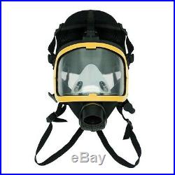 Electric Air Fed Full Face Gas Mask Constant Flow Supplied Respirator System Kit