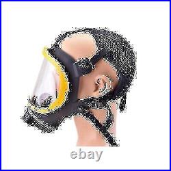 Electric Air Fed Gas Mask Full Face Respirator Constant Flow Air Supply System