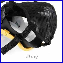 Electric Air Fed Respirator Mask Full Face Gas Mask with Flow System