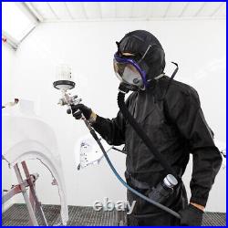 Electric Air Supply Full Face Gas Respirator Mask for Spray Painting
