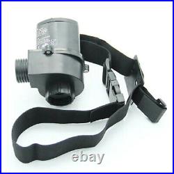Electric Constant Air Flow Supplied Fed Full Face Gas Mask Respirator System