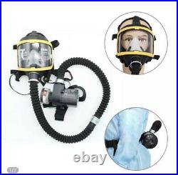 Electric Constant Flow Supplied Air Fed Face Gas Mask Spray Painting Tool Respir