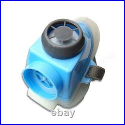 Electric Constant Flow Supplied Air Fed Full Face Gas Mask Portable Spraying