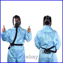 Electric Constant Flow Supplied Air Fed Full Face Gas Mask Respirator Spraying