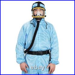 Electric Constant Flow Supplied Air Fed Full Face Gas Mask Respirator System