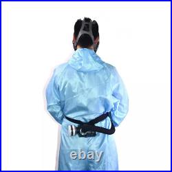 Electric Constant Flow Supplied Air Fed Full Face Gas Mask Respirator System