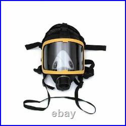 Electric Constant Flow Supplied Air Fed Full Face Gas Mask Respirator System