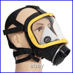 Electric Constant Flow Supplied Air Fed Full Face Gas Mask Respirator System