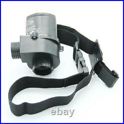 Electric Constant Flow Supplied Air Fed Full Face Gas Mask Respirator Systemcy