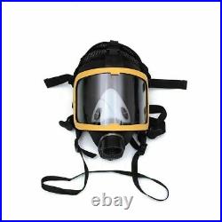 Electric Constant Flow Supplied Air Fed Respirator System Full Face Gas Mask