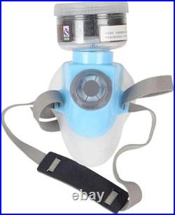 Electric Constant Flow Supplied Air Fed Respirator System Half Face Gas Mask