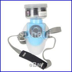 Electric Constant Flow Supplied Air Fed Respirator System Half Face Gas Mask