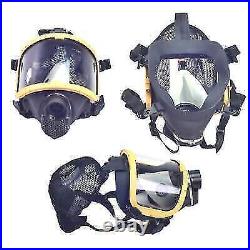 Electric Full Face Gas Mask Air Fed Safety Respirator Constant Flow